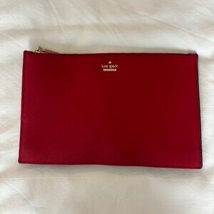 Red Kate Spade Clutch